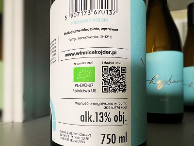 wino ekologiczne kojder